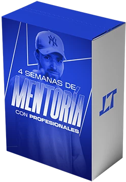 4 semanas de mentoría con profesionales